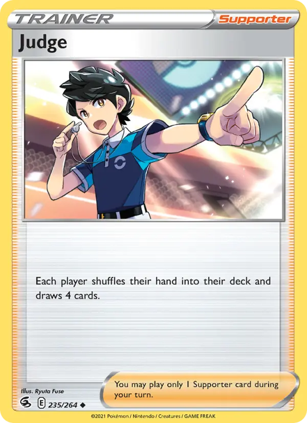 Judge 235 Fusion Strike Pokesingles