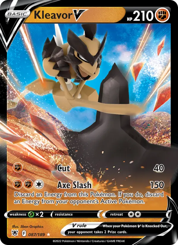 Kleavor V 87 Astral Radiance Pokesingles