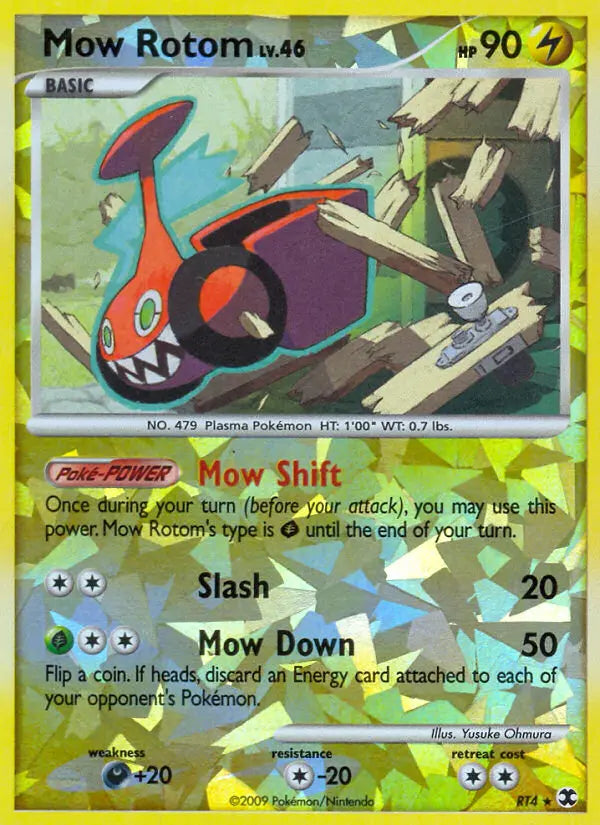 Mow Rotom RT4 Rising Rivals Pokesingles
