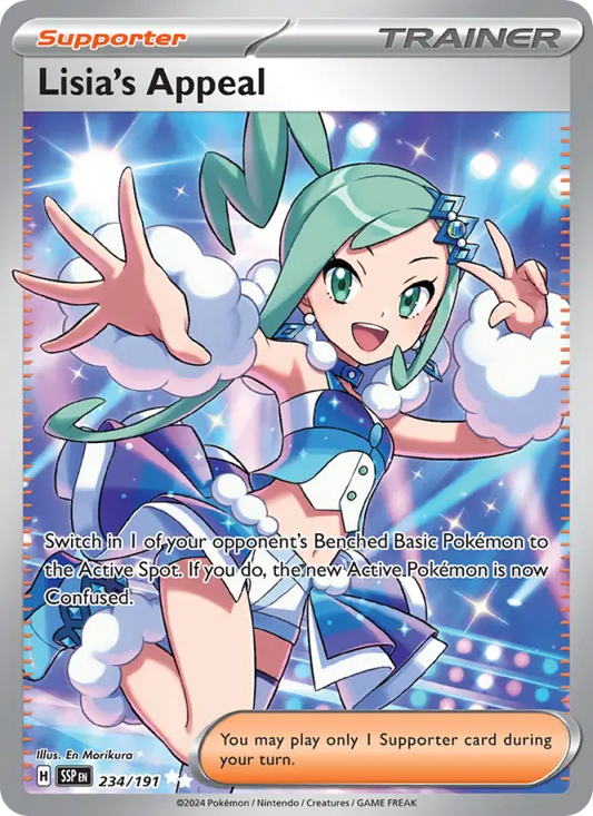 Lisia's Appeal 234 Surging Sparks Pokesingles