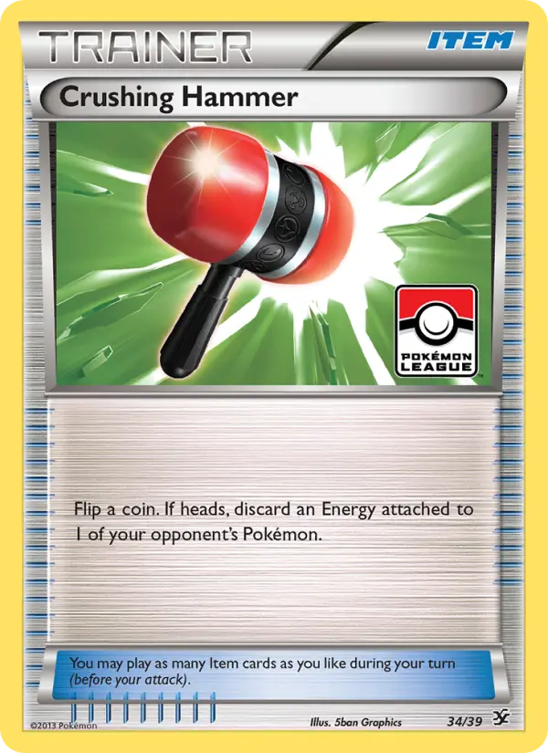Crushing Hammer 34 Kalos Starter Set Pokesingles