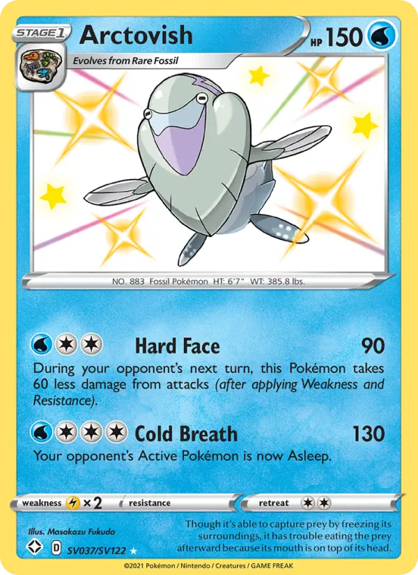 Arctovish SV037 Shining Fates Pokesingles