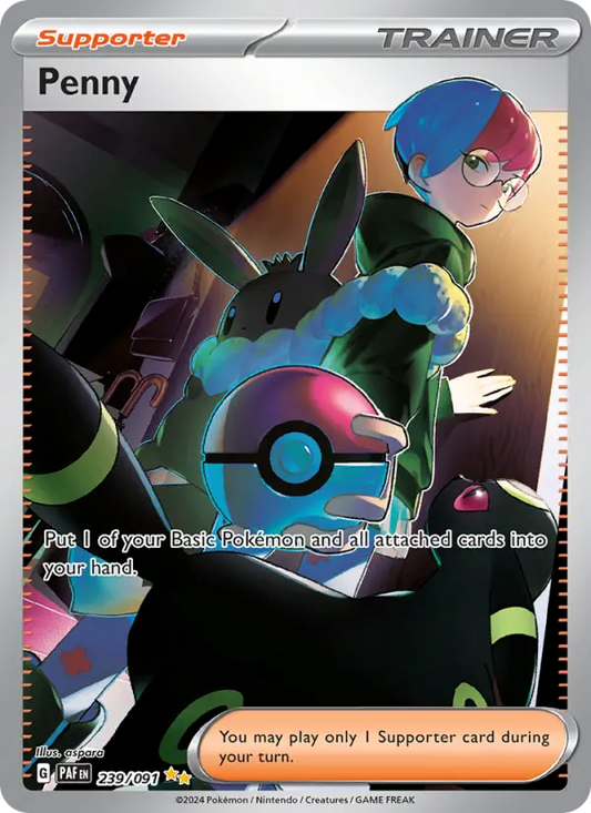 Penny 239 Paldean Fates Pokesingles