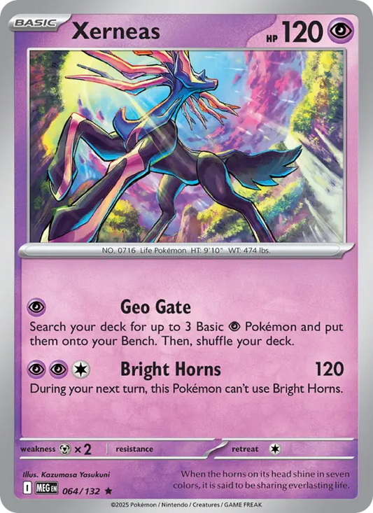 Xerneas 64 Mega Evolution Pokesingles