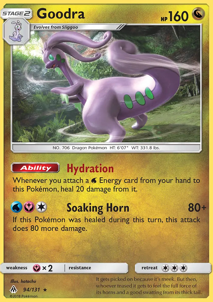 Goodra 94 Forbidden Light Pokesingles