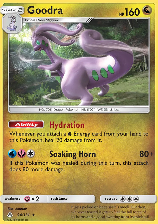 Goodra 94 Forbidden Light Pokesingles