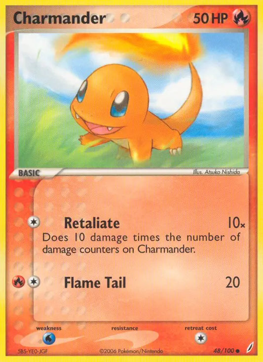 Charmander 48 Crystal Guardians Pokesingles