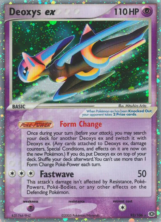 Deoxys ex 93 Emerald Pokesingles