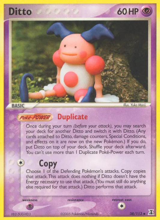 Ditto 38 Delta Species Pokesingles