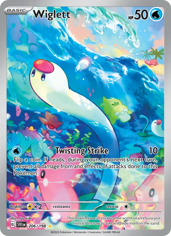 Wiglett 206 Scarlet & Violet Pokesingles