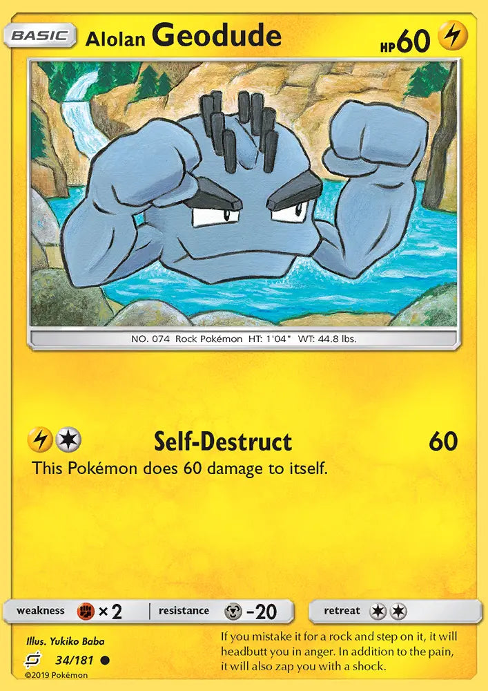 Alolan Geodude 34 Team Up Pokesingles