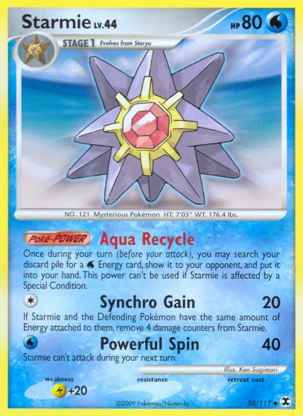 Starmie 50 Rising Rivals Pokesingles