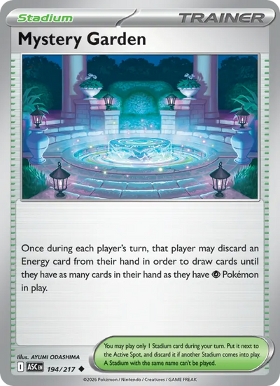 Mystery Garden 194 Ascended Heroes Pokesingles