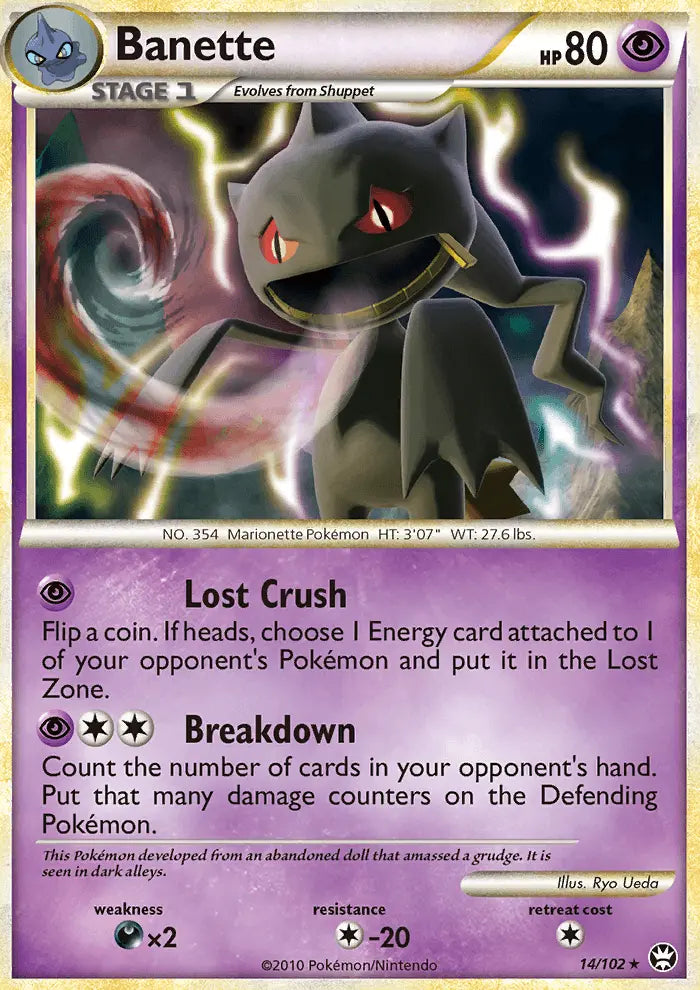 Banette 14 Triumphant Pokesingles