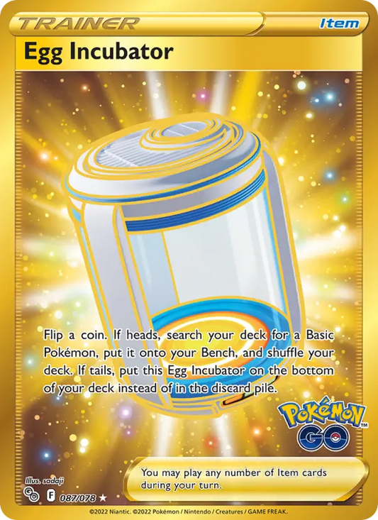 Egg Incubator 87 Pokémon GO Pokesingles