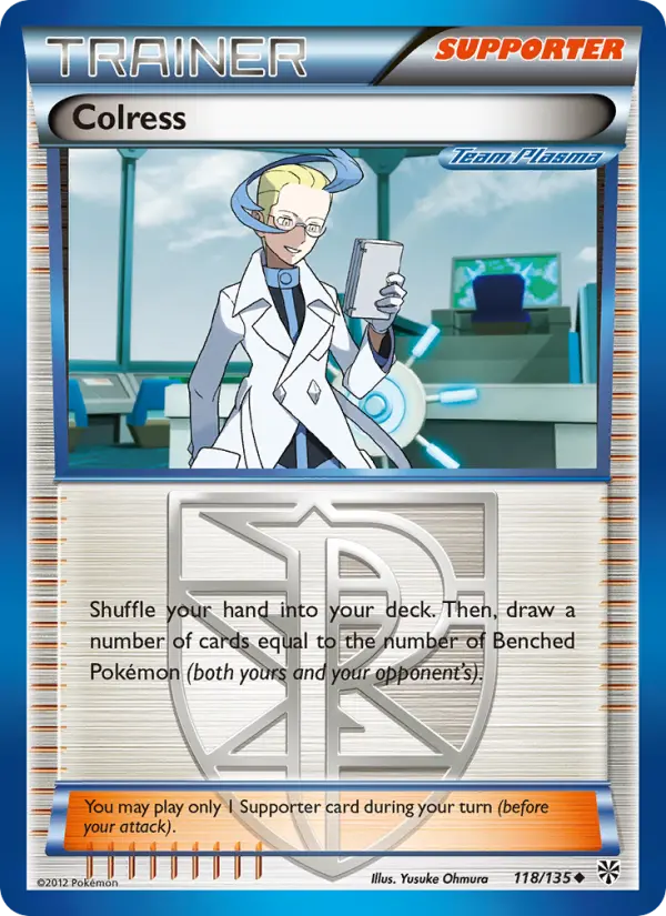 Colress 118 Plasma Storm Pokesingles