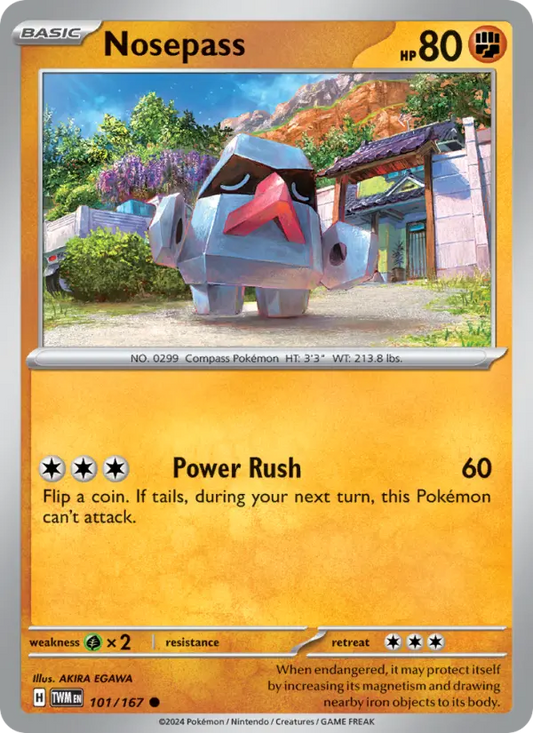 Nosepass 101 Twilight Masquerade Pokesingles
