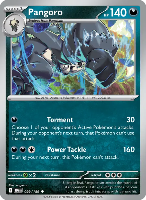 Pangoro 99 Journey Together Pokesingles