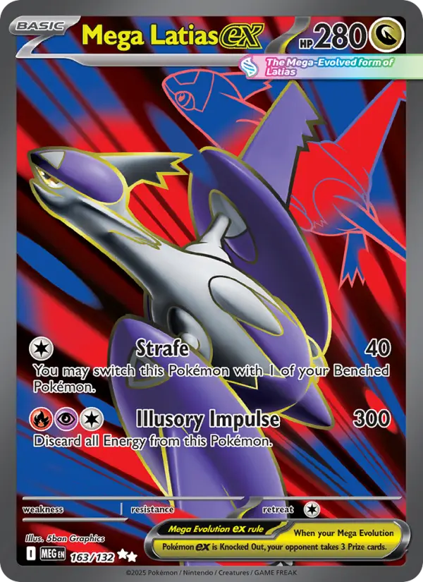 Mega Latias ex 163 Mega Evolution Pokesingles