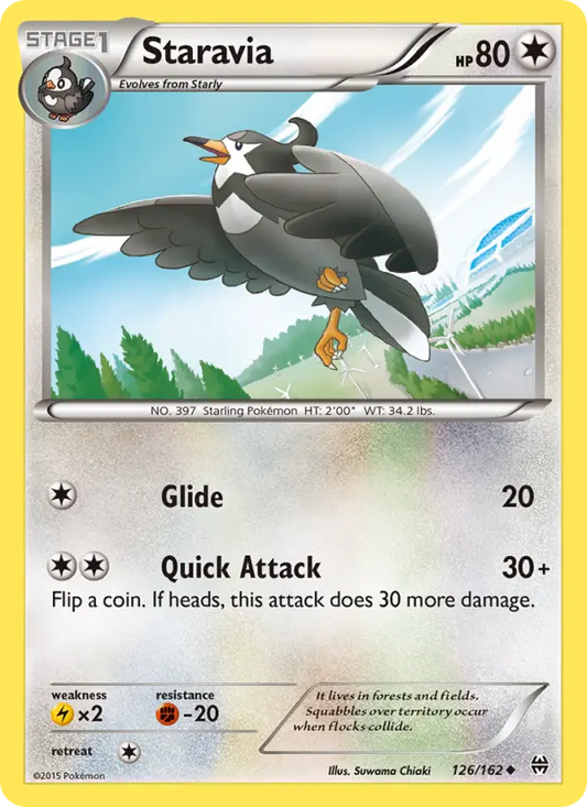 Staravia 126 BREAKthrough Pokesingles