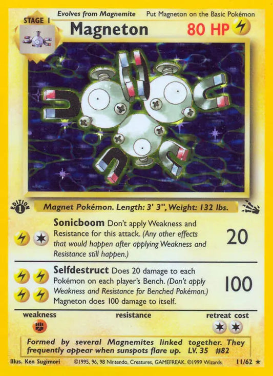 Magneton 11 Fossil Pokesingles