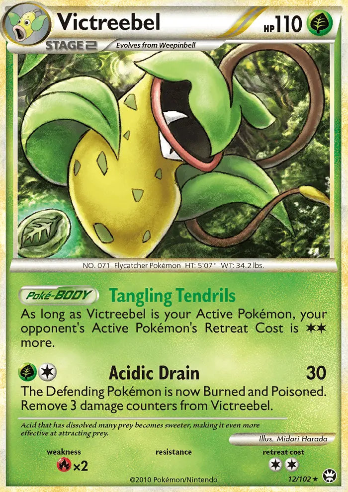 Victreebel 12 Triumphant Pokesingles