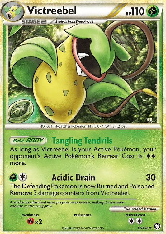 Victreebel 12 Triumphant Pokesingles