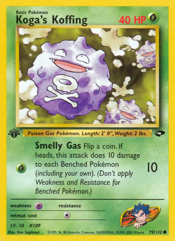 Koga's Koffing 79 Gym Challenge Pokesingles