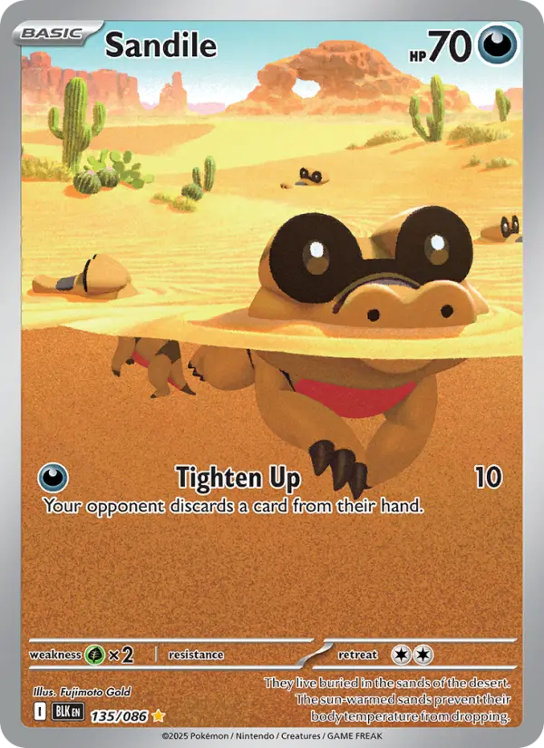 Sandile 135 Black Bolt Pokesingles
