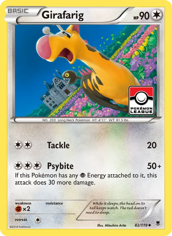 Girafarig 82 Phantom Forces Pokesingles