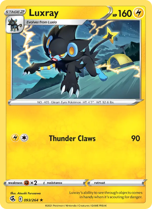 Luxray 93 Fusion Strike Pokesingles