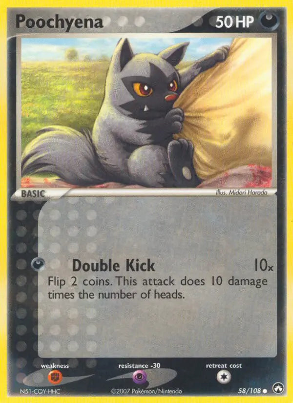 Poochyena 58 Power Keepers Pokesingles