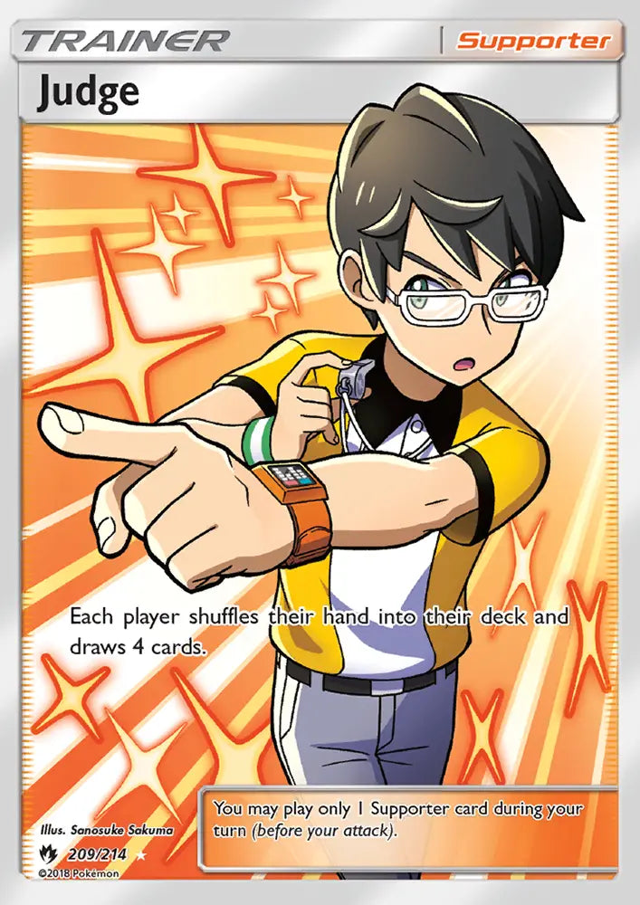 Judge 209 Lost Thunder Pokesingles
