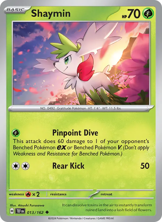 Shaymin 13 Temporal Forces Pokesingles