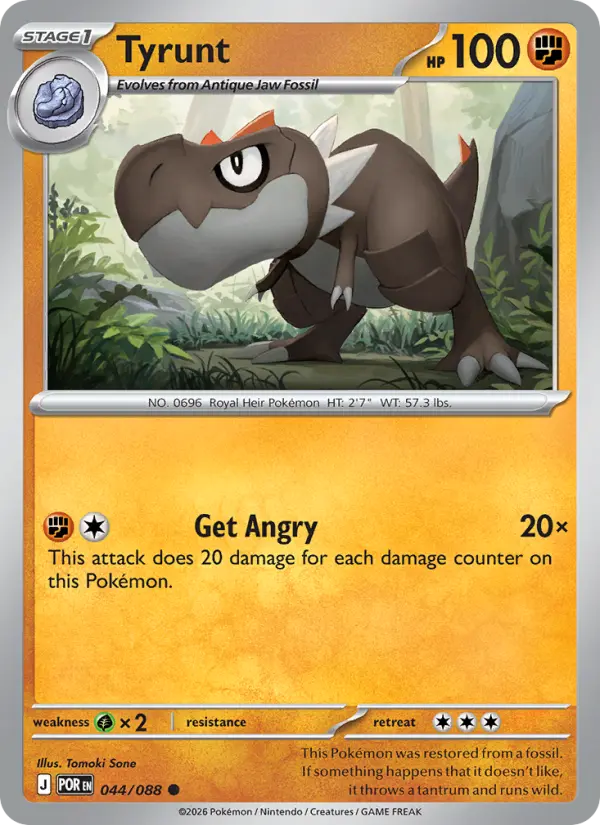 Tyrunt 44 Perfect Order Pokesingles