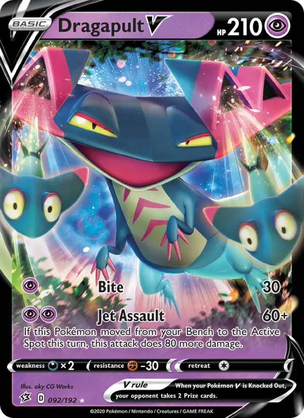 Dragapult V 92 Rebel Clash Pokesingles