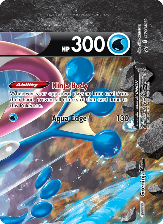 Greninja V-UNION SWSH156 SWSH Black Star Promos Pokesingles