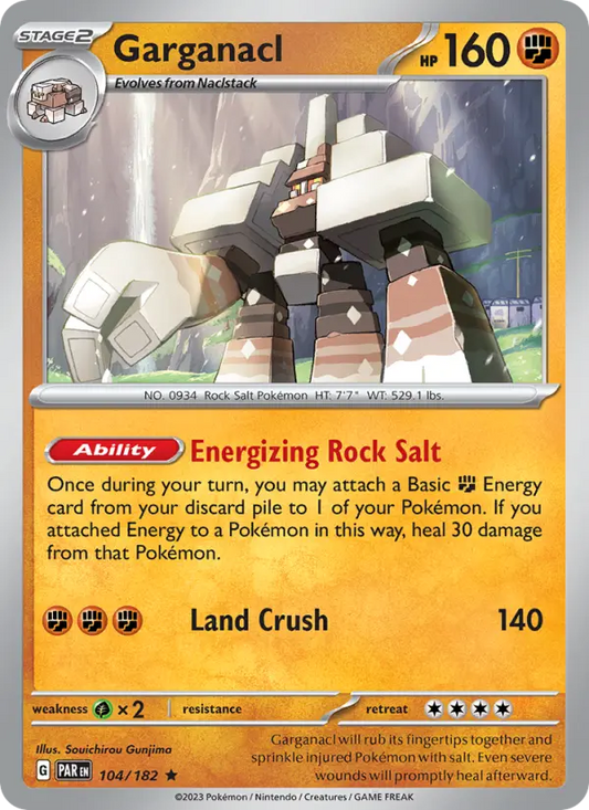 Garganacl 104 Paradox Rift Pokesingles