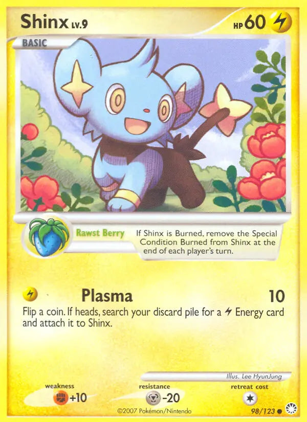 Shinx 98 Mysterious Treasures Pokesingles