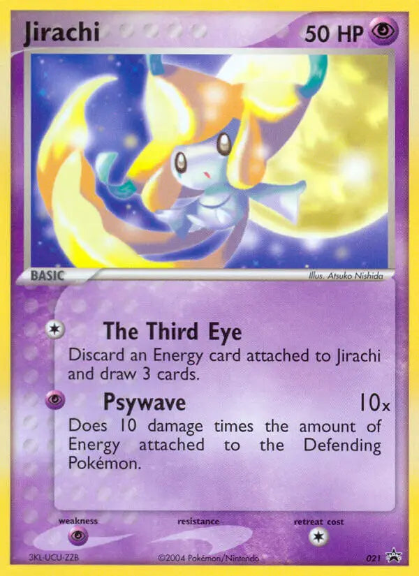 Jirachi 21 Nintendo Black Star Promos Pokesingles