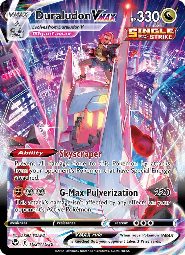 Duraludon VMAX TG21 Silver Tempest Pokesingles