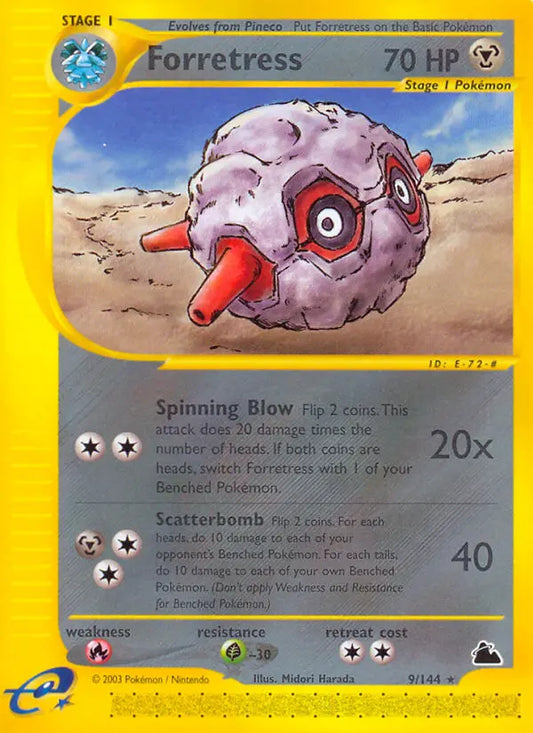 Forretress 9 Skyridge Pokesingles
