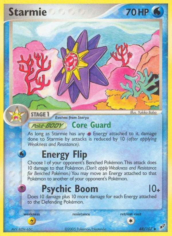 Starmie 48 Deoxys Pokesingles