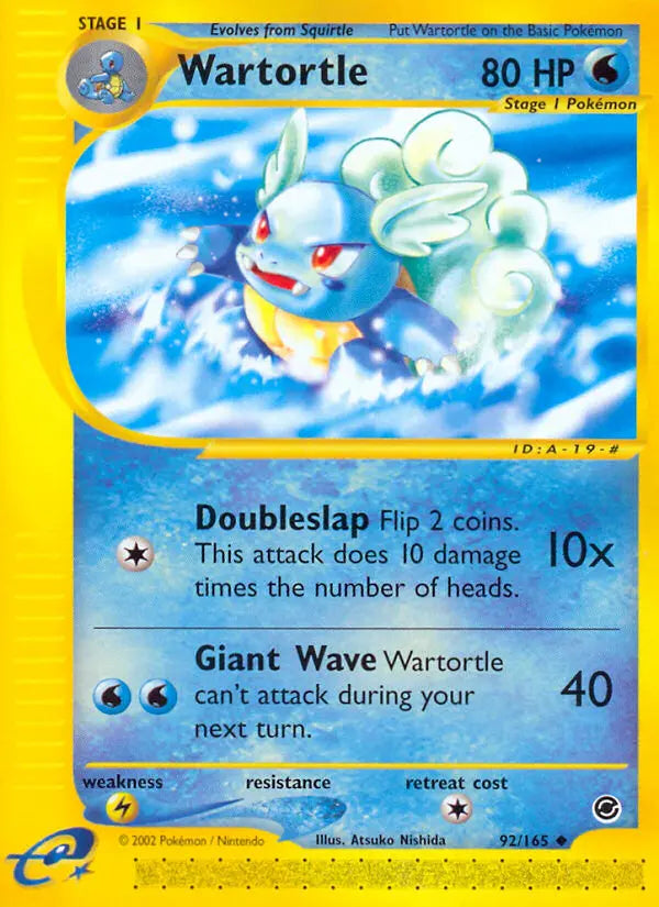 Wartortle 92 Expedition Base Set Pokesingles