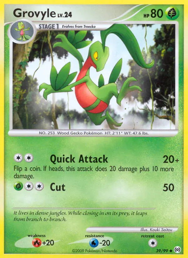 Grovyle 39 Arceus Pokesingles