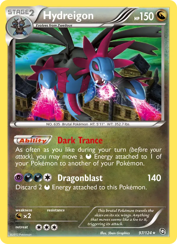 Hydreigon 97 Dragons Exalted Pokesingles