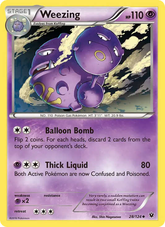 Weezing 28 Fates Collide Pokesingles