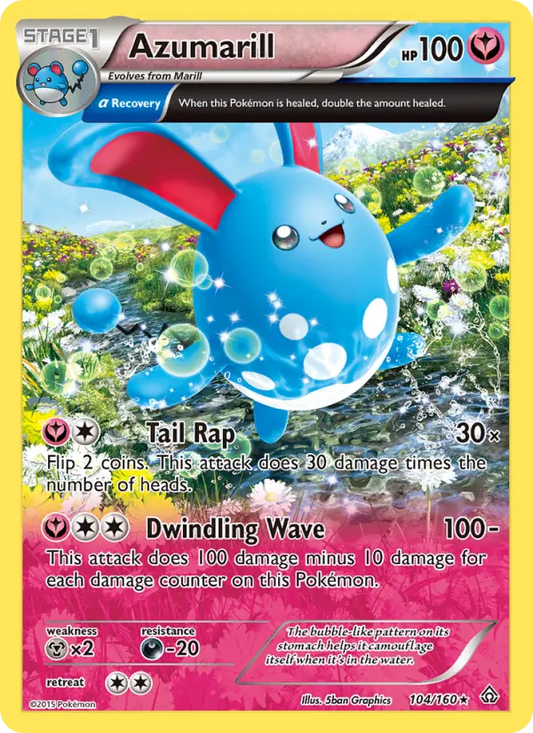 Azumarill 104 Primal Clash Pokesingles