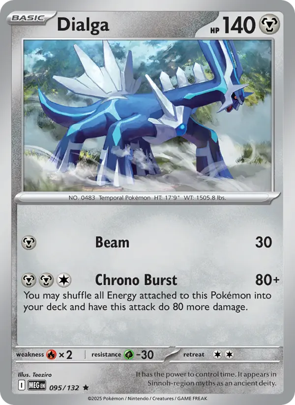 Dialga 95 Mega Evolution Pokesingles