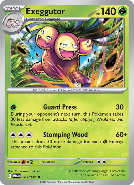 Exeggutor 5 Mega Evolution Pokesingles